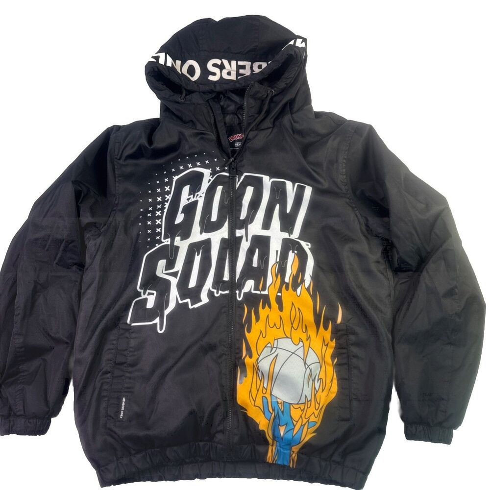 Members Only X Looney Tunes Limited Edition Space Jam Goon Squad Jacket Sz. M